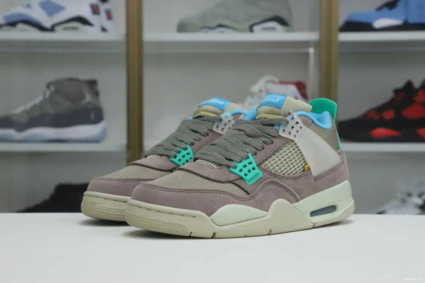 Kimikick UNION X RETRO AIR HAZE' JORDAN LA 'TAUPE 4 0505